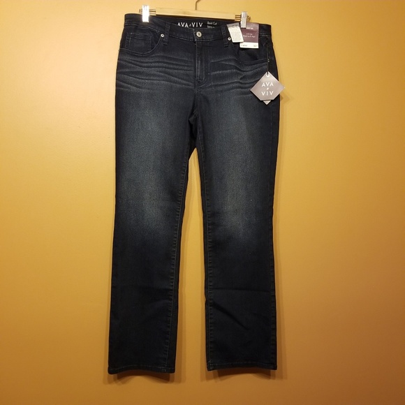 ava & viv bootcut jeans
